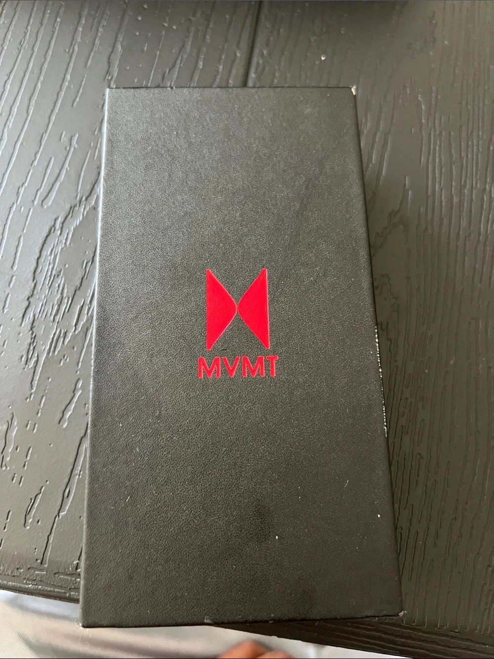 MVMT Black Box with Red Logo